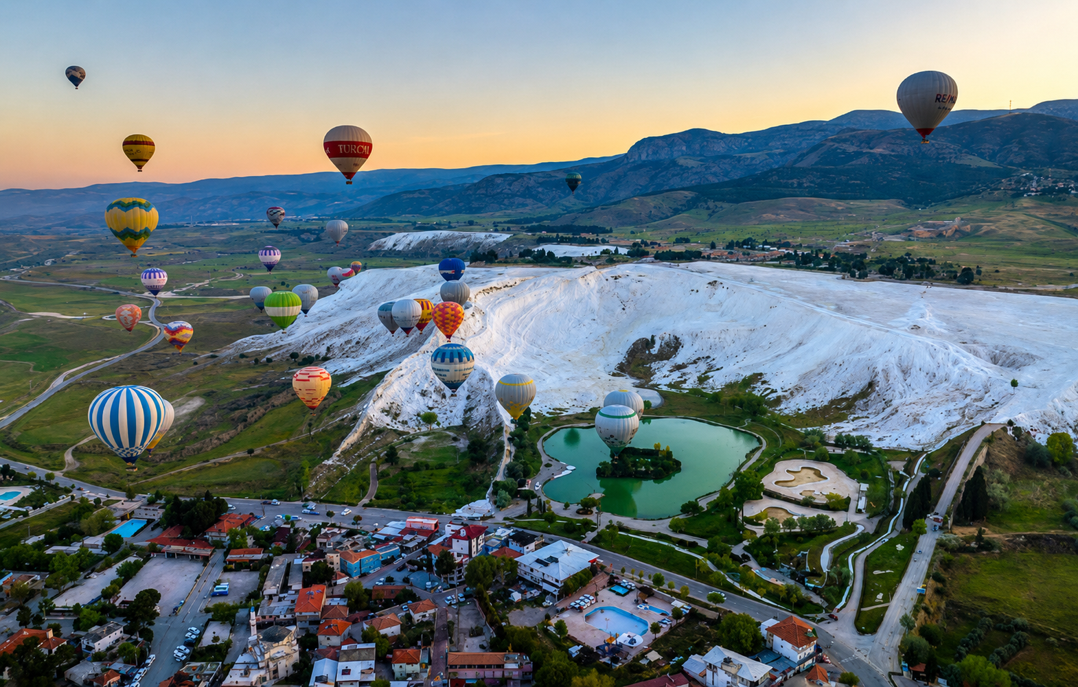 Pamukkale Hot Air Balloon Tour