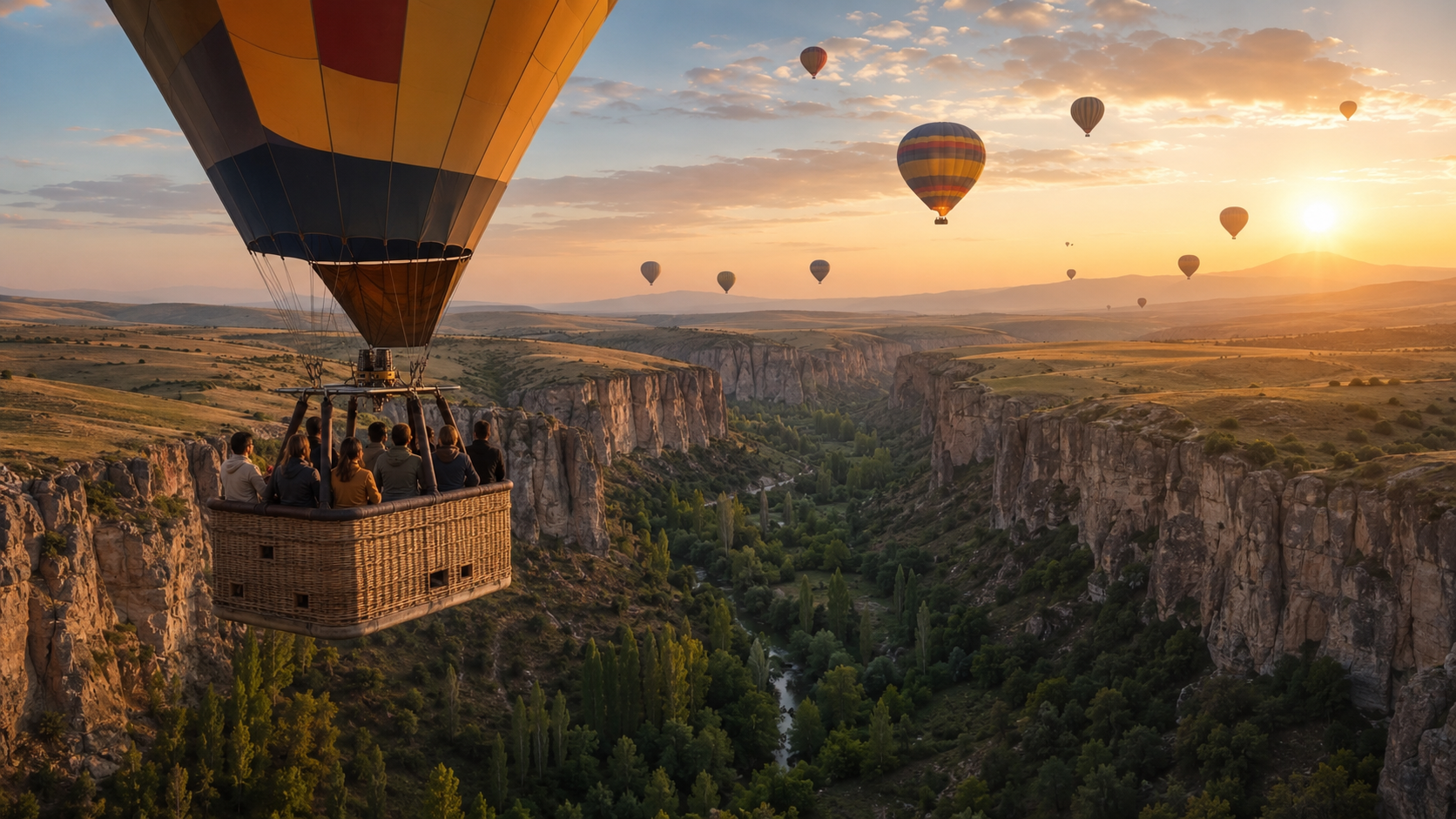Ihlara Valley Sunrise Balloon Tour